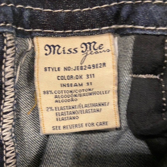Miss Me Jeans 28 Boot Cut - Picture 9 of 12
